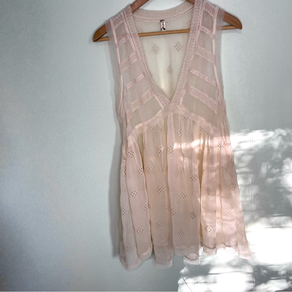 Free People Eyelet Tunic